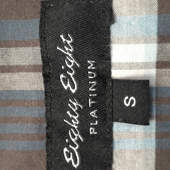 Eighty Eight Platinum Men's Button Down Shirt Size Small - Picture 12 of 12